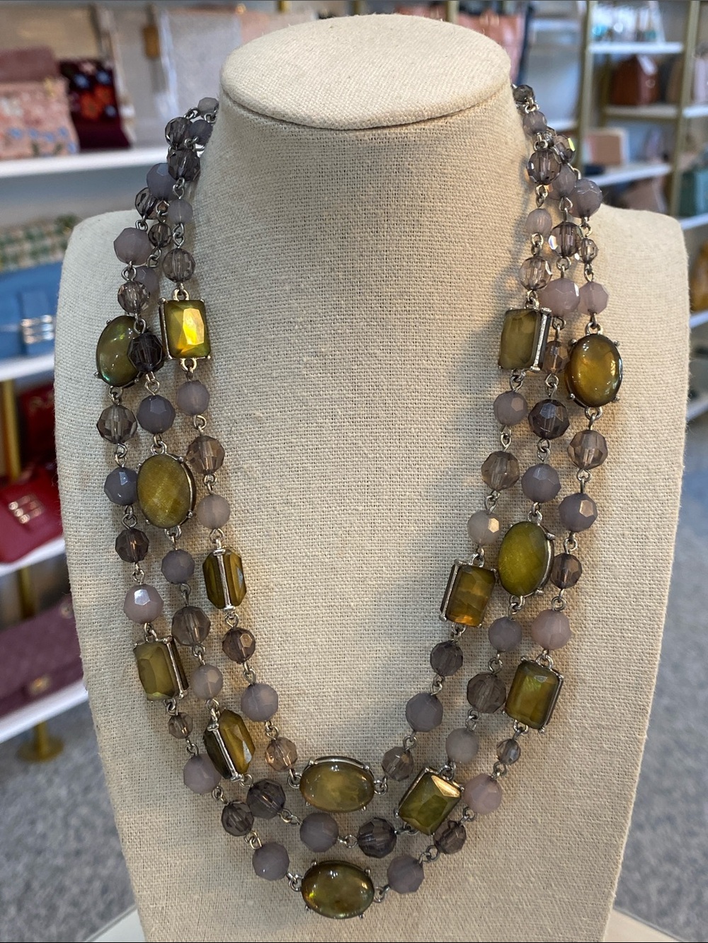 Premier designs multi layered necklace